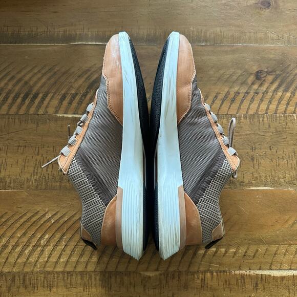 Wolf and Shepherd Men's Crossover Victory Trainer Italian Leather Mesh Shoes - Picture 14 of 15